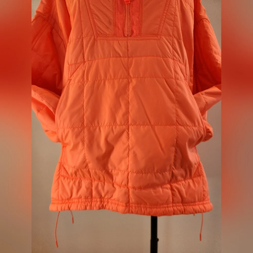 NWT || FREE PEOPLE MOVEMENT || x Primaloft Riley, pink/orange, pull over, sz S